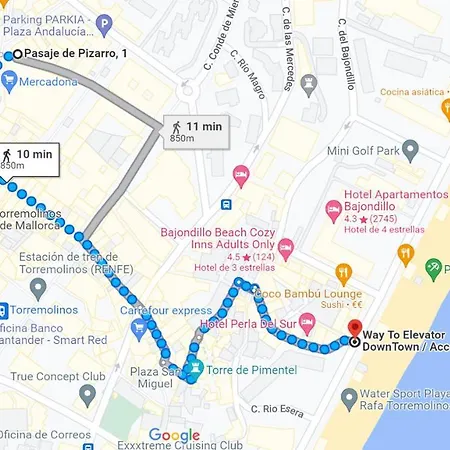 - New Central Studio Plata With Balcony Торремолинос