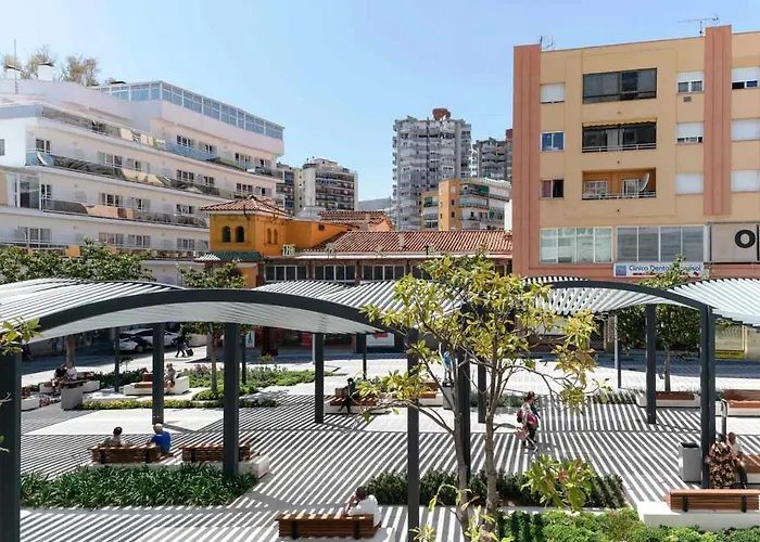 - New Central Studio Plata With Balcony Torremolinos