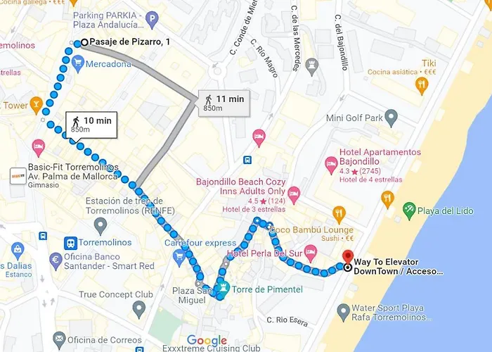 - New Central Studio Plata With Balcony Torremolinos